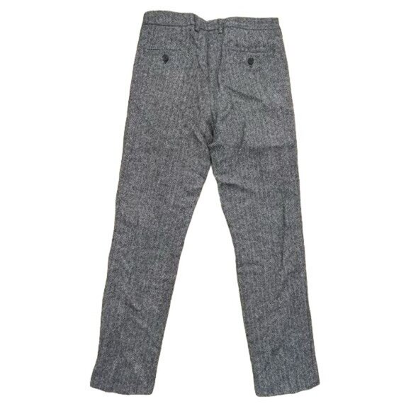TOD'S School Pants in Grey Chevron - Picture 3 of 8